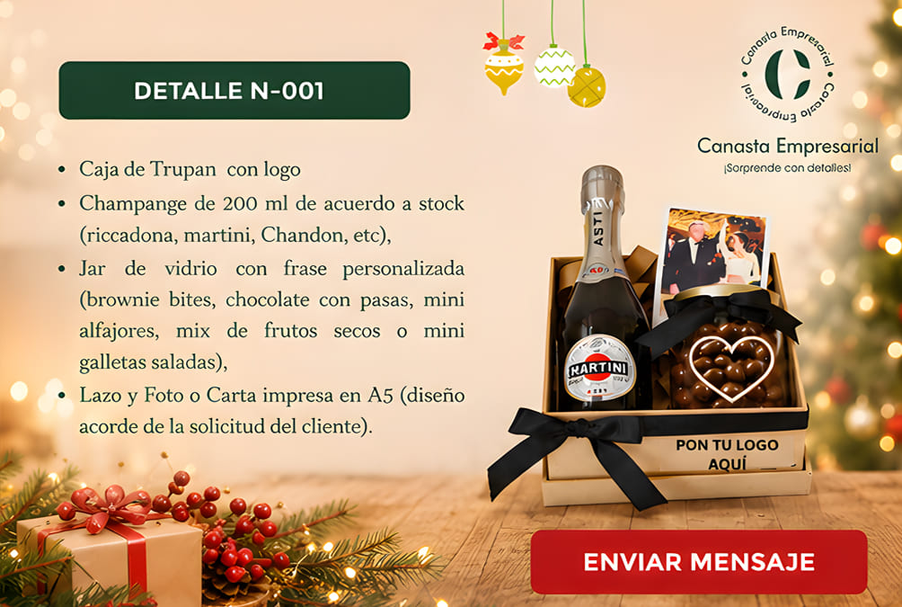 detalles navideños empresariales