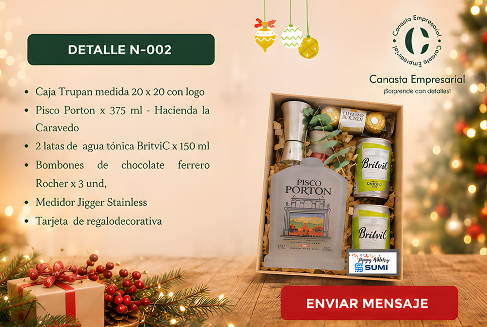 detalles navideños empresariales